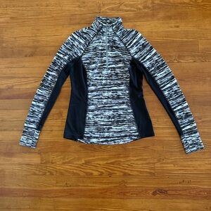 Tek Gear Black and Gray Long Sleeve Top